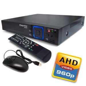 DVR 4 canales AHD, 960H, 1.3 Mpx, Salida VGA/HDMI, Audio 4 Canales + Alarmas 4/1
