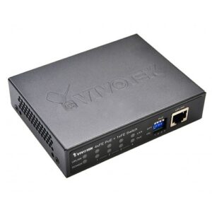 Switch 4 Puertos PoE + 1 Ethernet, Fast Ethernet 10/100 Mps